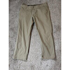 Lee Extreme Comfort MVP Pants Mens 40x29 Khaki Straight Fit Stretch Casual